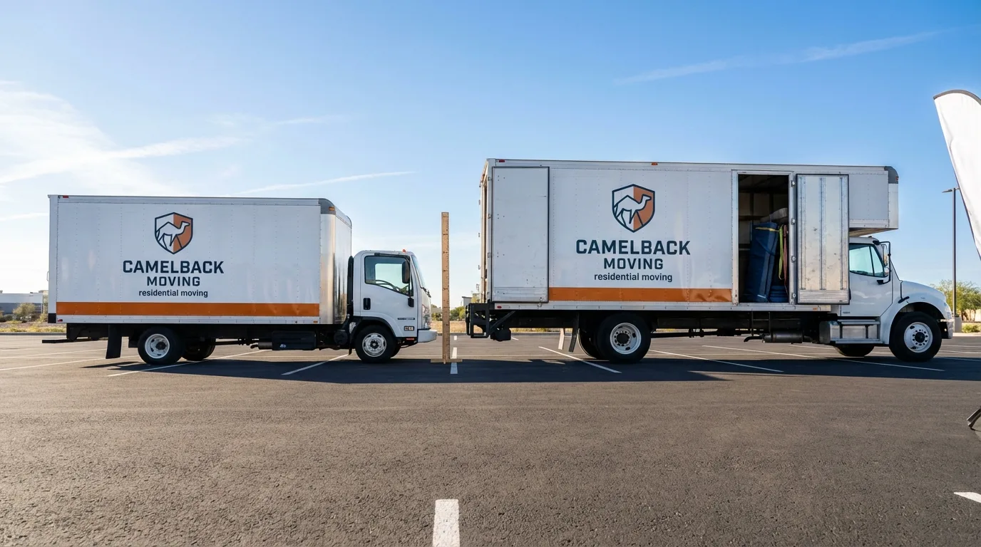 Moving truck size capacity guide in Tivoli